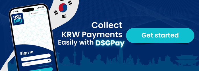 Collect KRW Payments with DSGPay