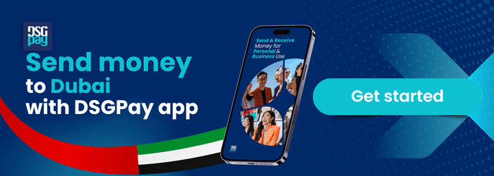 Send money to Dubai with DSGPay